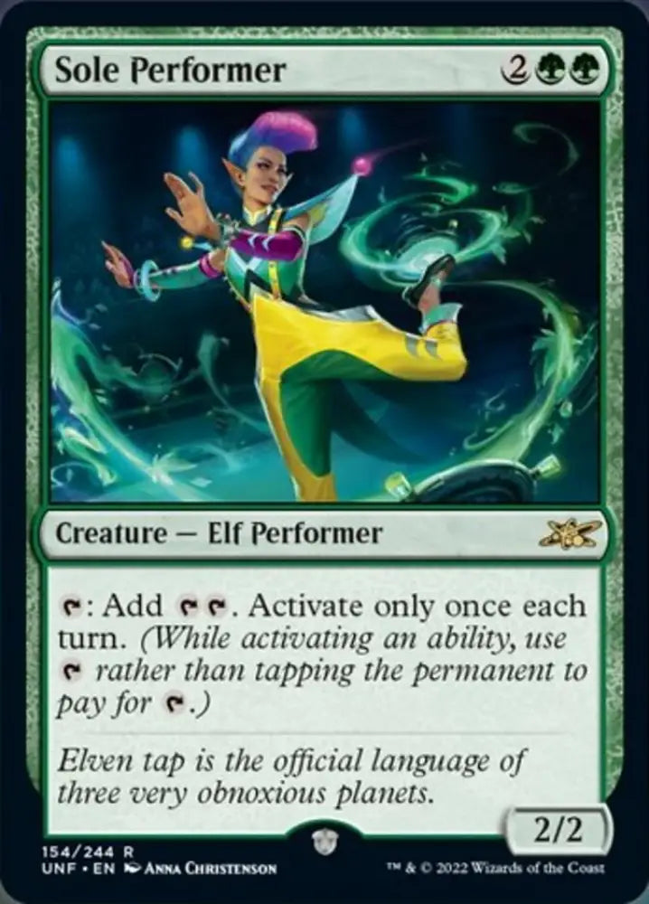 Sole Performer [Unfinity] - MTG Single