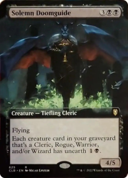 Solemn Doomguide (Extended Art) [Commander Legends: Battle for Baldur’s Gate] - MTG Single