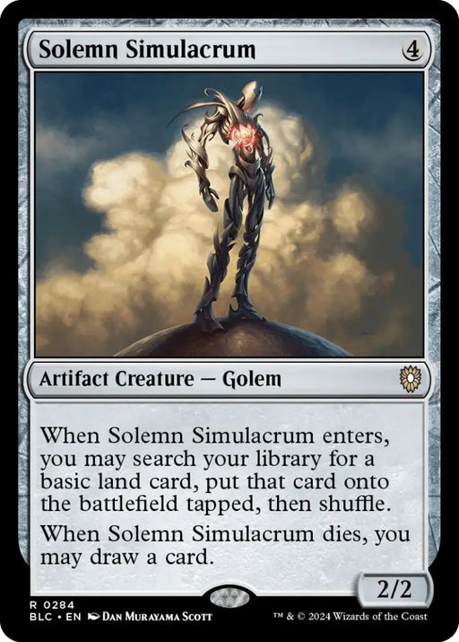 Solemn Simulacrum [Bloomburrow Commander] - MTG Single