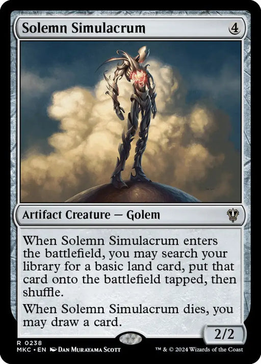 Solemn Simulacrum [Murders at Karlov Manor Commander] - MTG Single