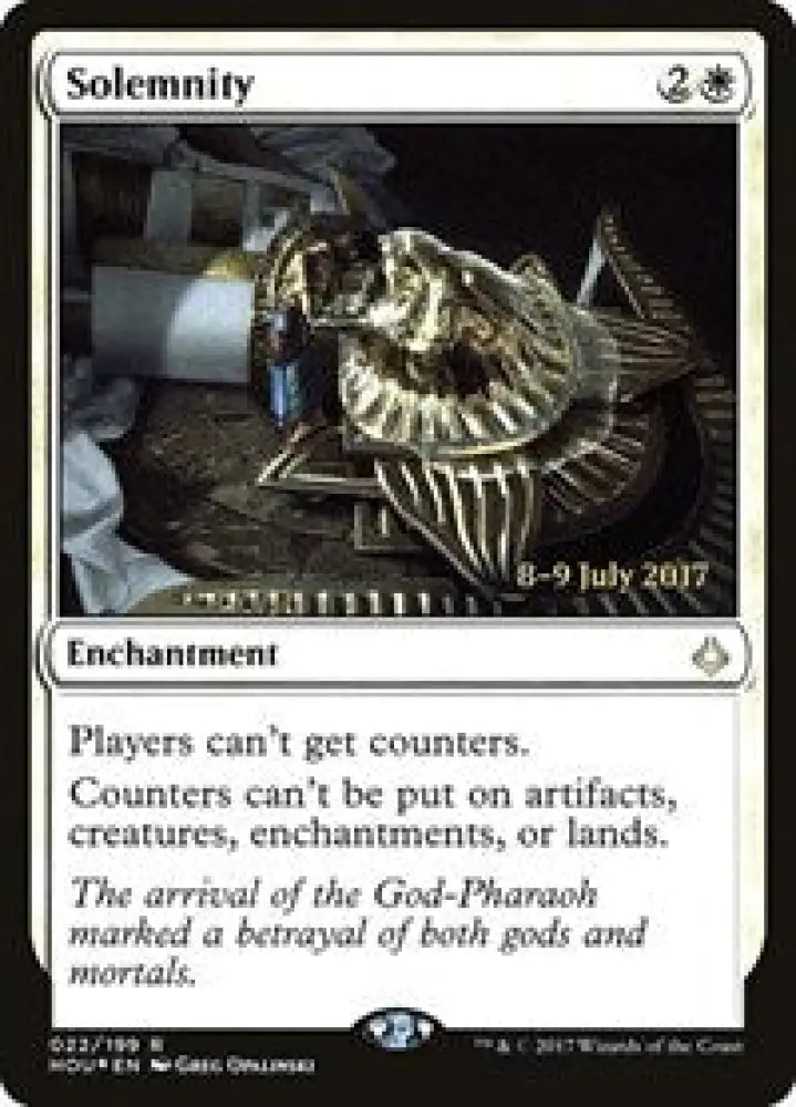 Solemnity (22) [Prerelease Cards]