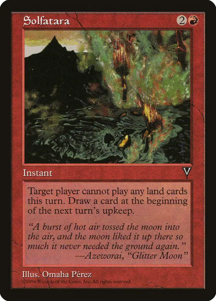 Solfatara [Visions] - MTG Single