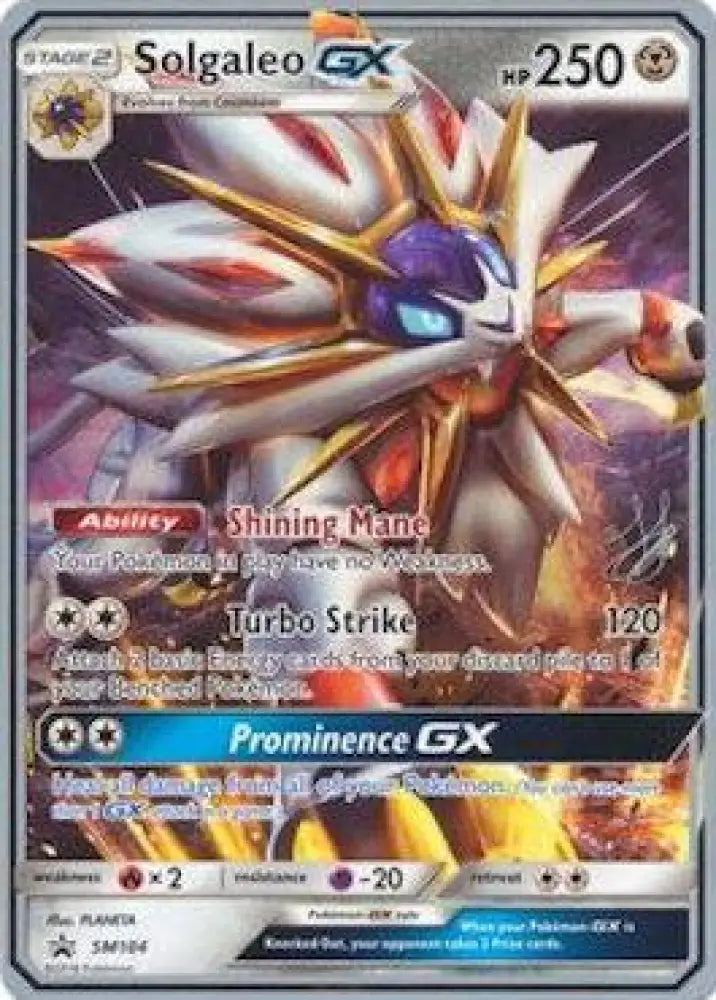 Solgaleo GX (SM104) (Perfection - Henry Brand) [World Championships 2019] - Pokemon Single