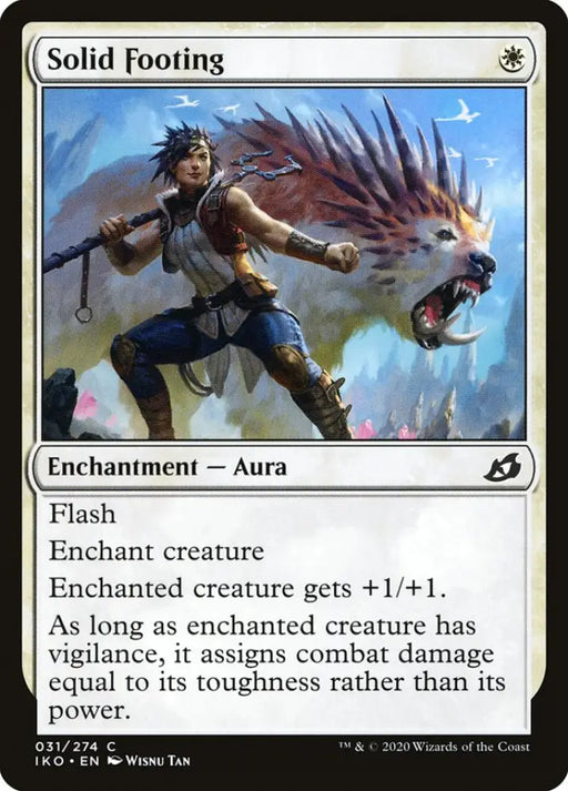 Solid Footing [Ikoria: Lair of Behemoths] - MTG Single