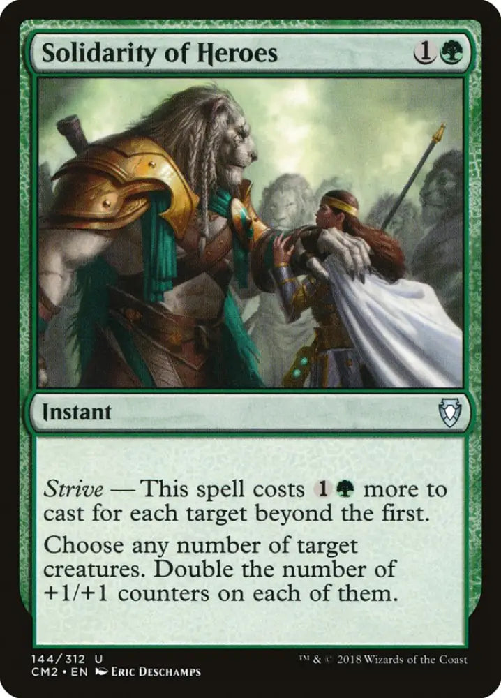 Solidarity of Heroes [Commander Anthology Volume II] - MTG Single