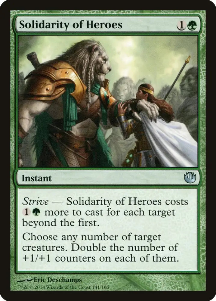 Solidarity of Heroes [Journey into Nyx] - MTG Single