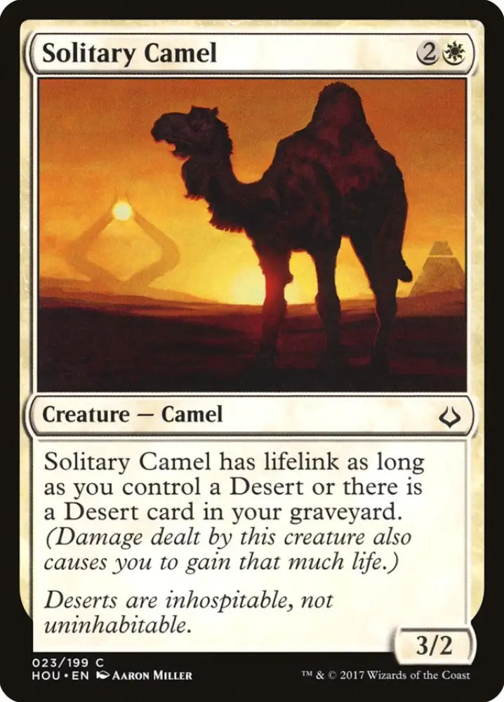 Solitary Camel [Hour of Devastation] - MTG Single