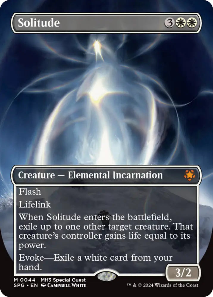 Solitude (Borderless) [Modern Horizons 3 Special Guests] - MTG Single