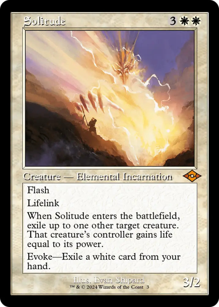 Solitude (Retro) [Modern Horizons 2] - MTG Single