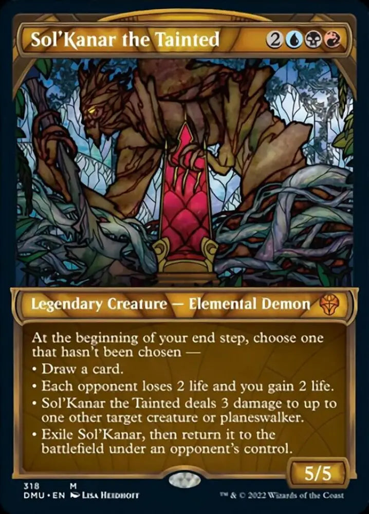 Sol’Kanar the Tainted (Showcase) [Dominaria United] - MTG Single
