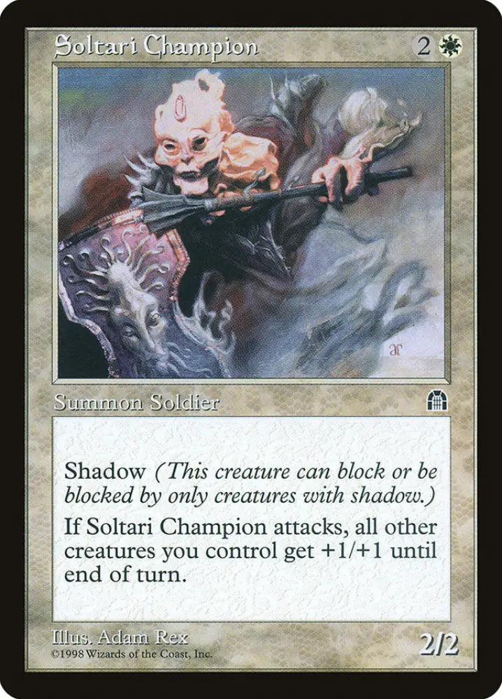 Soltari Champion [Stronghold] - MTG Single