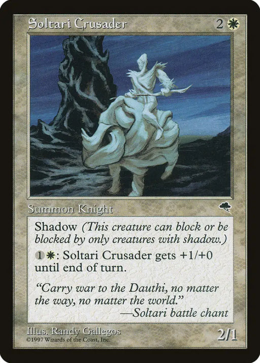 Soltari Crusader [Tempest] - MTG Single