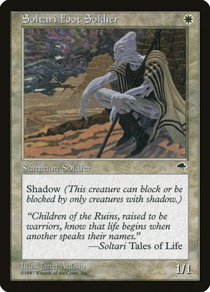 Soltari Foot Soldier [Tempest] - MTG Single