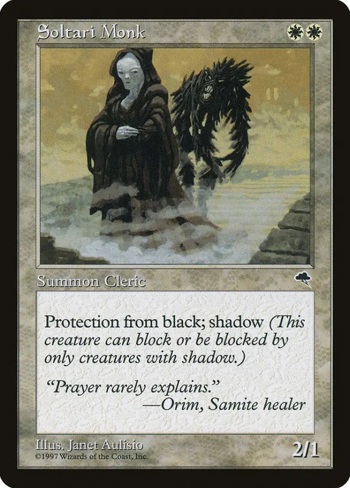 Soltari Monk [Tempest] - MTG Single