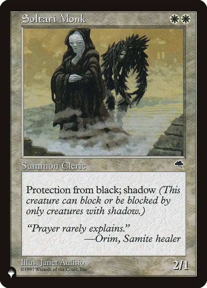 Soltari Monk [The List] - MTG Single