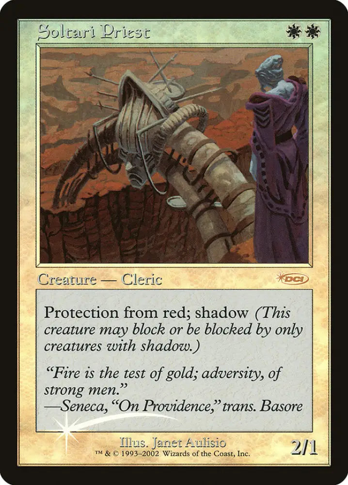 Soltari Priest [Friday Night Magic 2002] - MTG Single