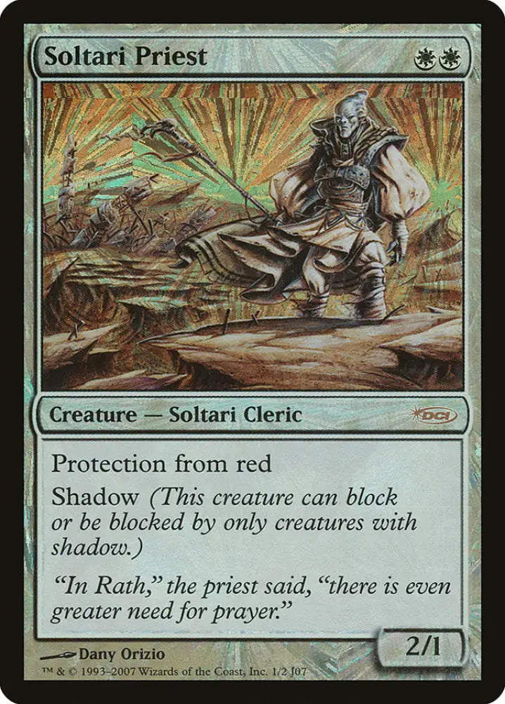 Soltari Priest [Junior Super Series] - MTG Single