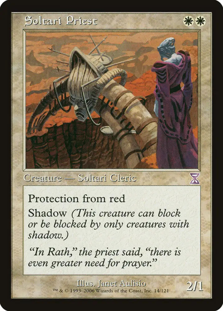 Soltari Priest [Time Spiral Timeshifted] - MTG Single