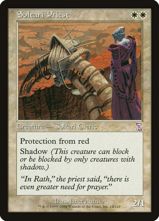 Soltari Priest [Time Spiral Timeshifted] - MTG Single