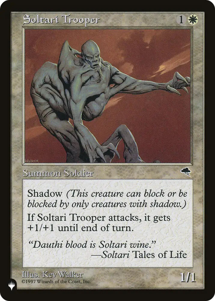 Soltari Trooper [The List] - MTG Single
