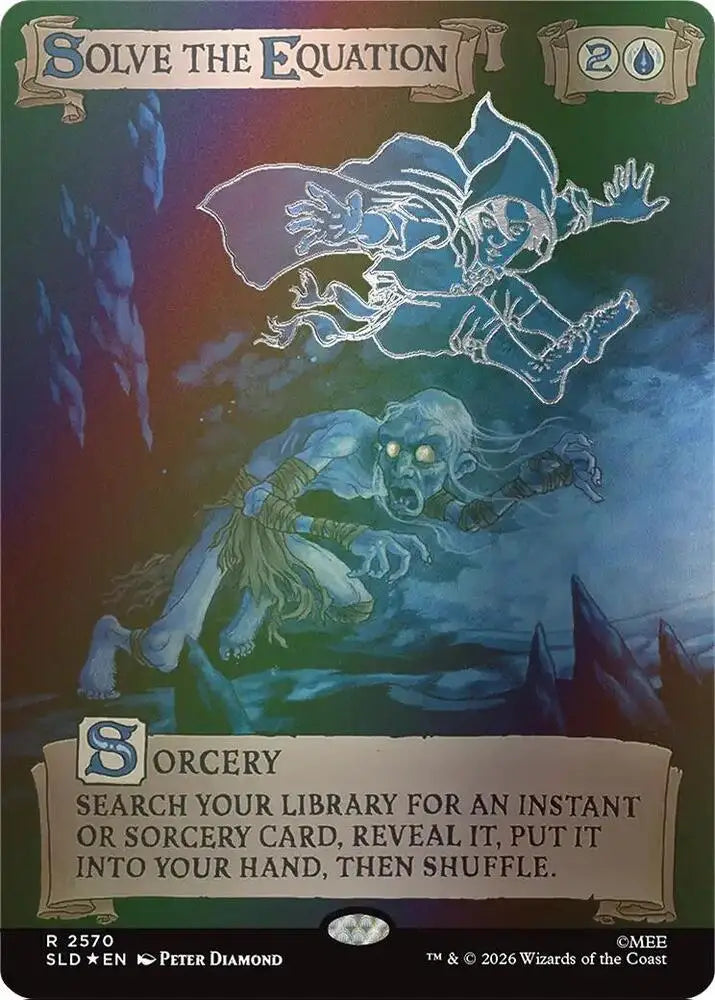 Solve the Equation (2570) (Out Of Sight Foil) [Secret Lair Drop]
