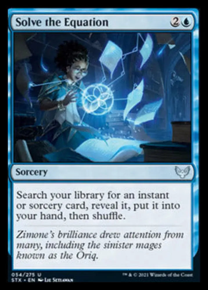 Solve the Equation [Strixhaven: School of Mages] - MTG Single