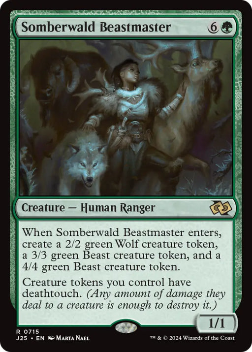 Somberwald Beastmaster [Foundations Jumpstart] - MTG Single