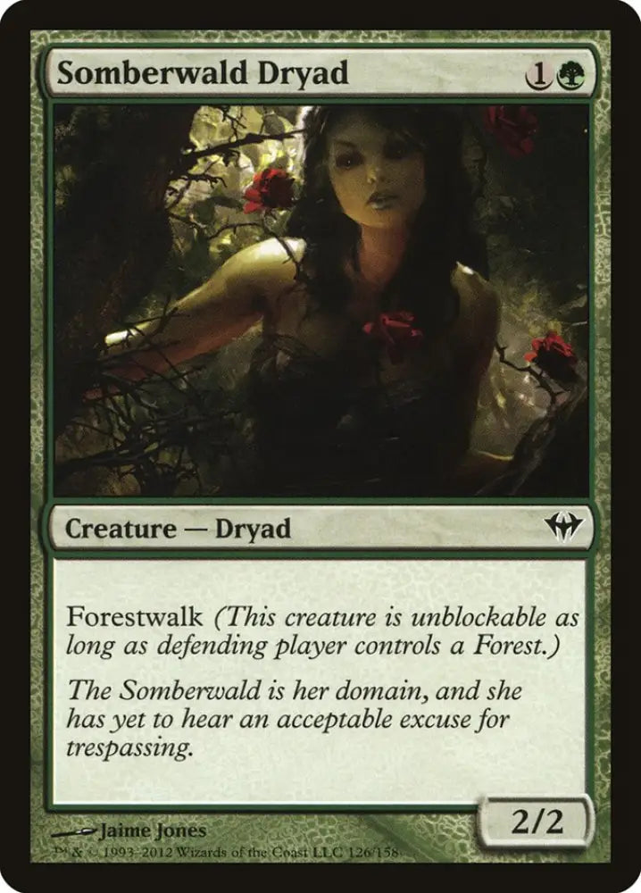 Somberwald Dryad [Dark Ascension] - MTG Single