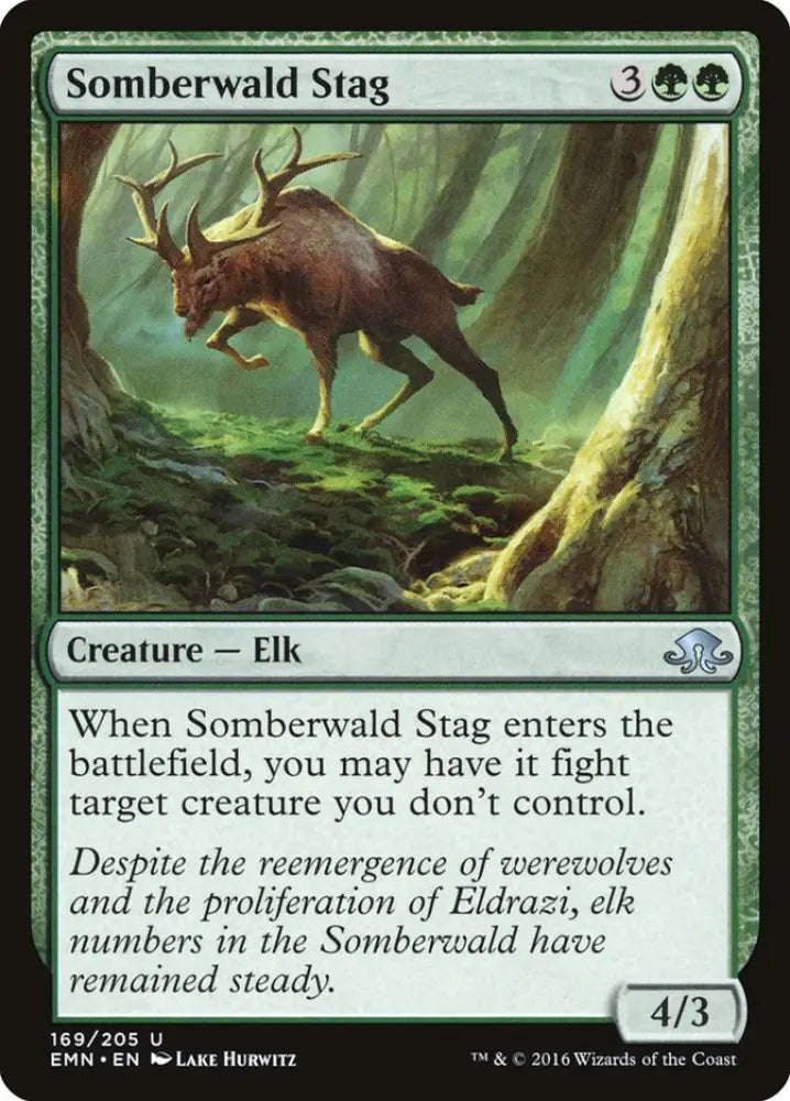 Somberwald Stag [Eldritch Moon] - MTG Single