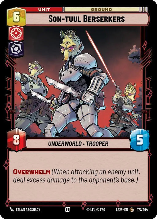 Son-tuul Berserkers (177/264) [A Lawless Time]