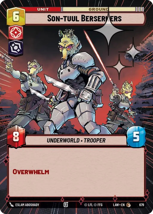 Son-tuul Berserkers (Hyperspace Foil) (679) [A Lawless Time]