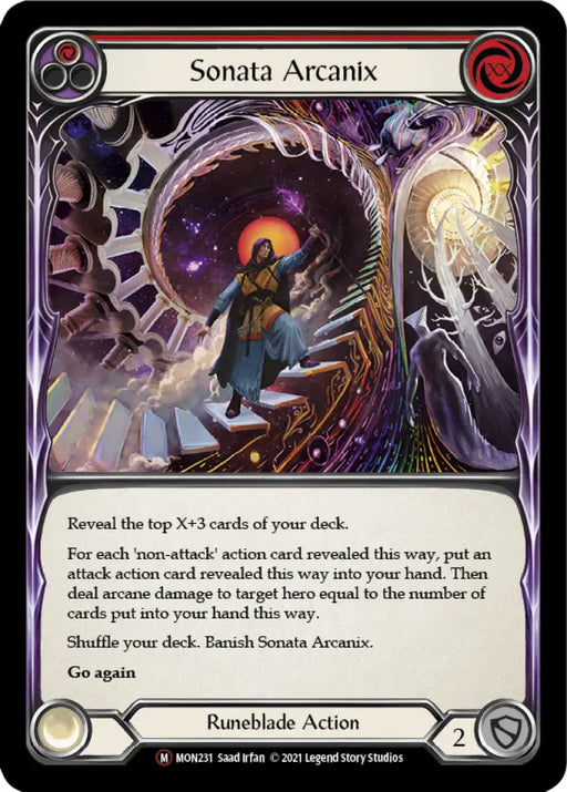 Sonata Arcanix [Monarch Unlimited] Unlimited Rainbow Foil - Flesh And Blood Single