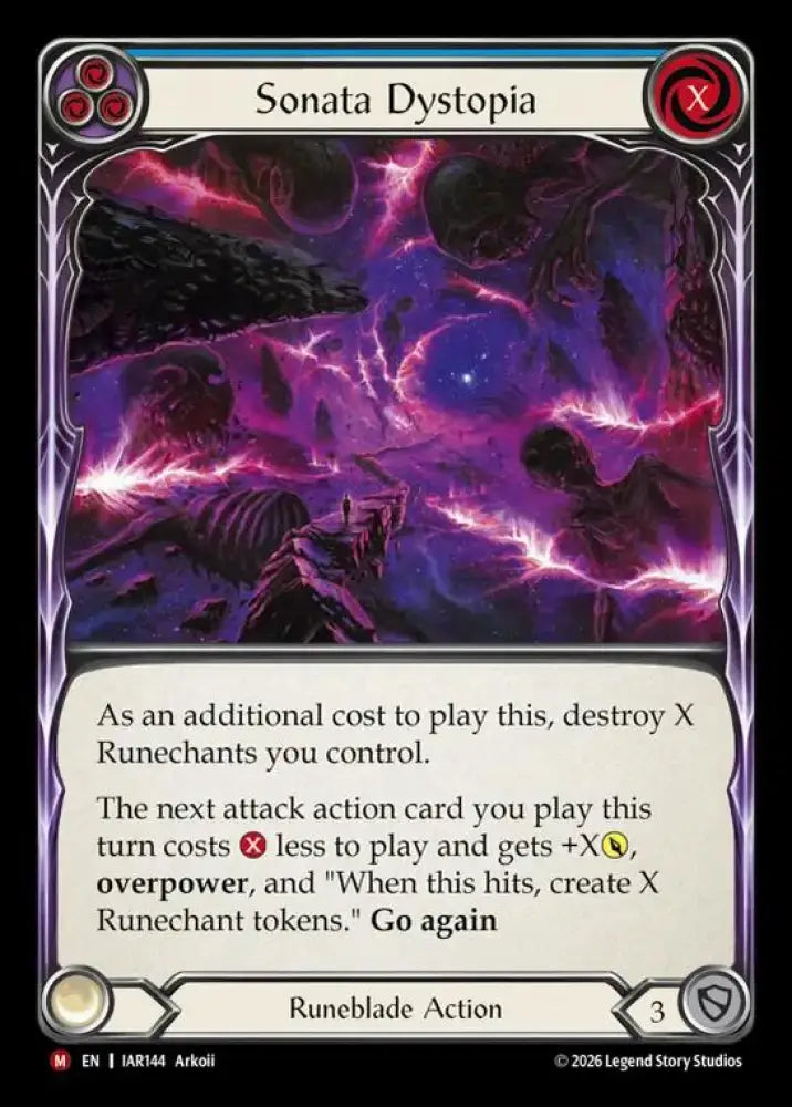 Sonata Dystopia (IAR144) [Usurp the Shadow Throne]