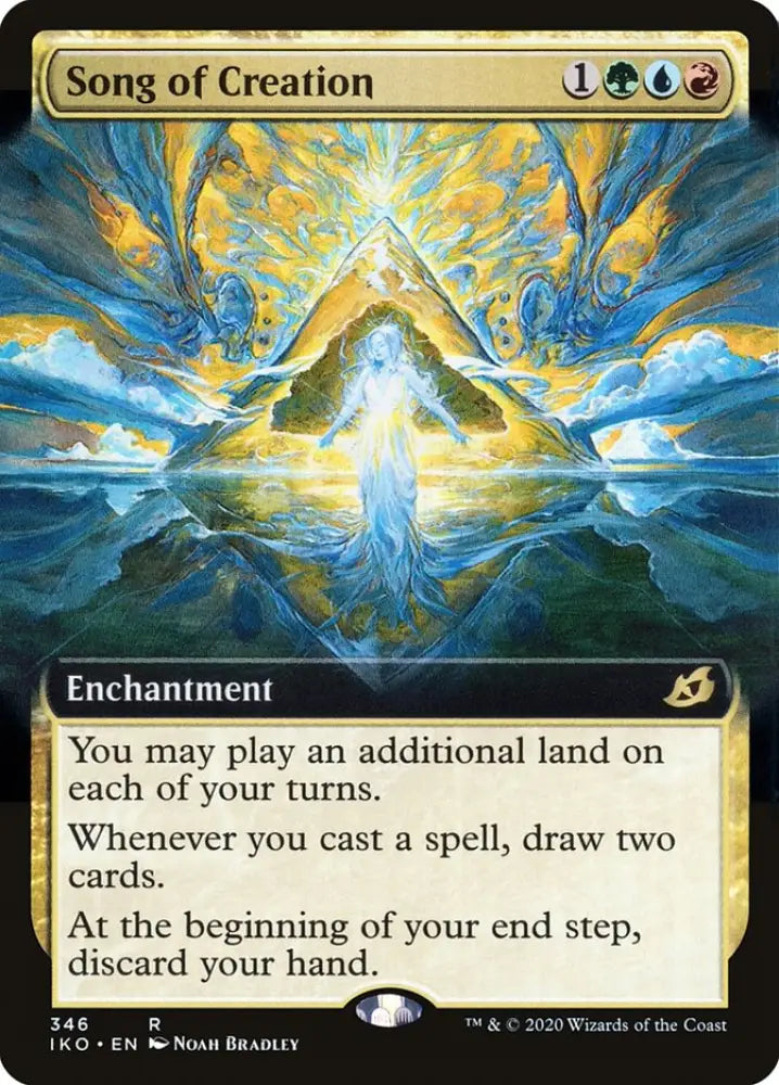 Song of Creation (Extended Art) [Ikoria: Lair of Behemoths] - MTG Single