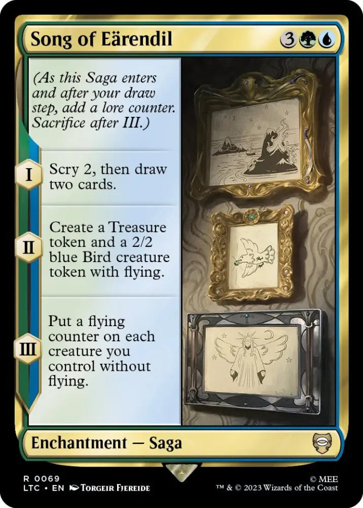 Song of Earendil [The Lord of the Rings: Tales of Middle-Earth Commander] - MTG Single