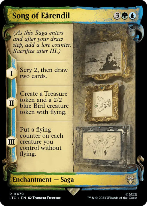 Song of Earendil [The Lord of the Rings: Tales of Middle-Earth Commander Showcase Scrolls] - MTG Single