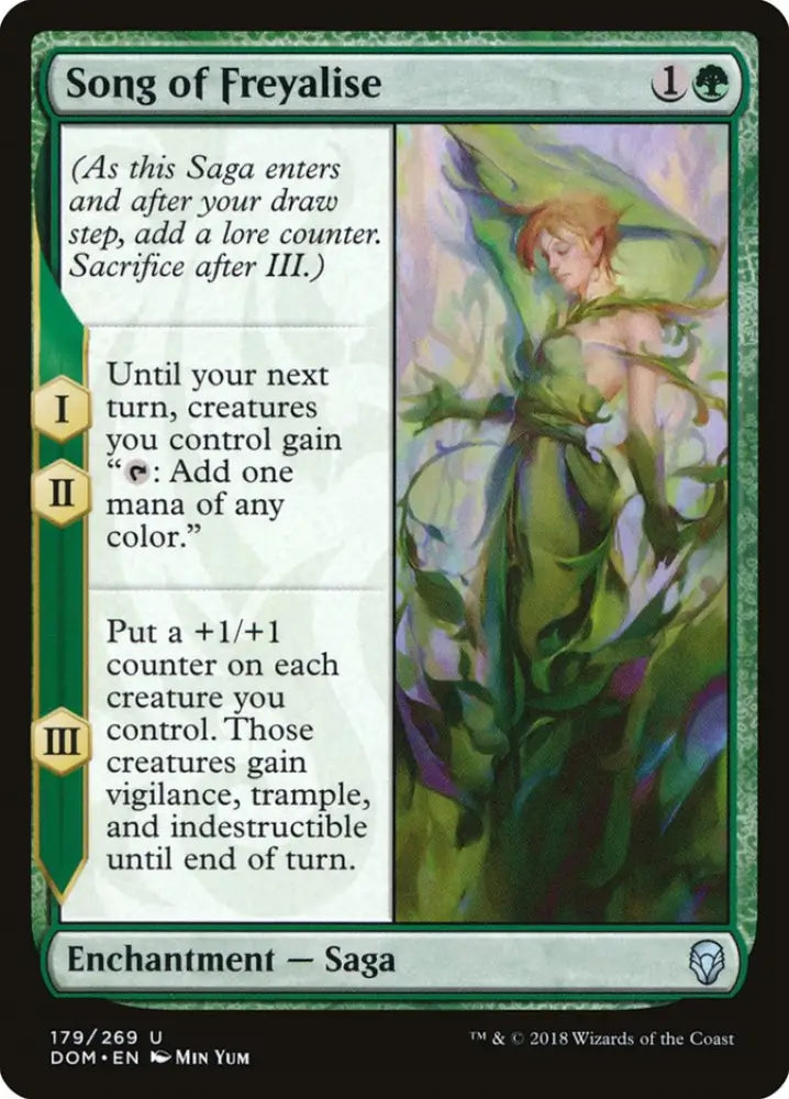 Song of Freyalise [Dominaria] - MTG Single