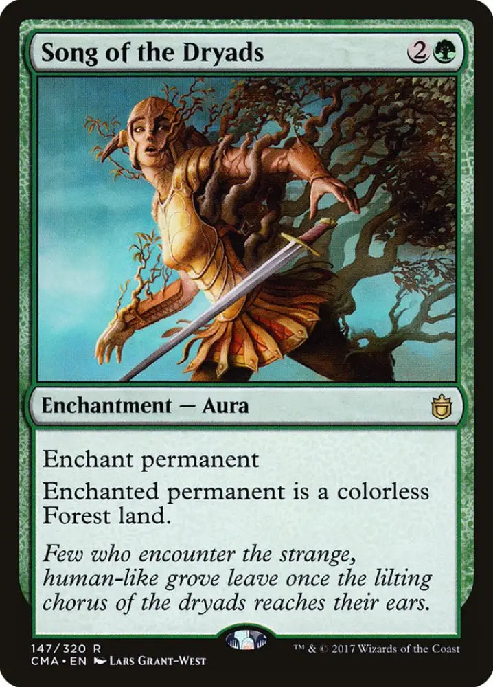 Song of the Dryads [Commander Anthology] - MTG Single