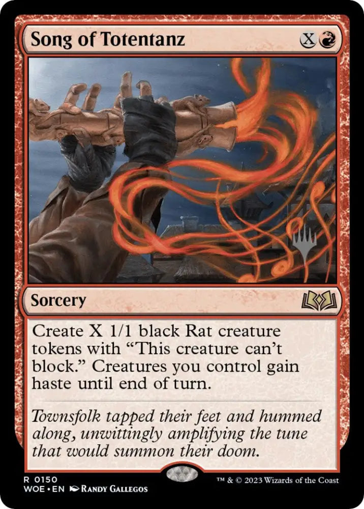 Song of Totentanz (Promo Pack) [Wilds of Eldraine Promos] - MTG Single