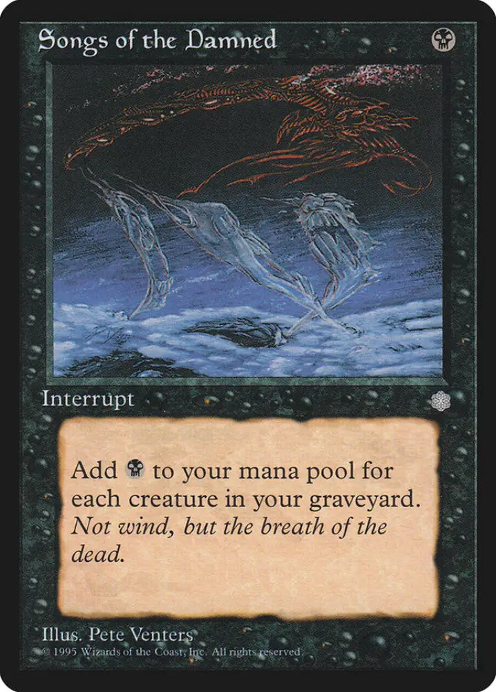 Songs of the Damned [Ice Age] - MTG Single