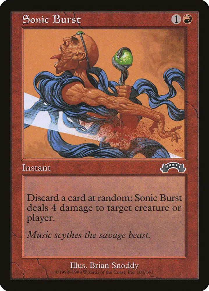 Sonic Burst [Exodus] - MTG Single