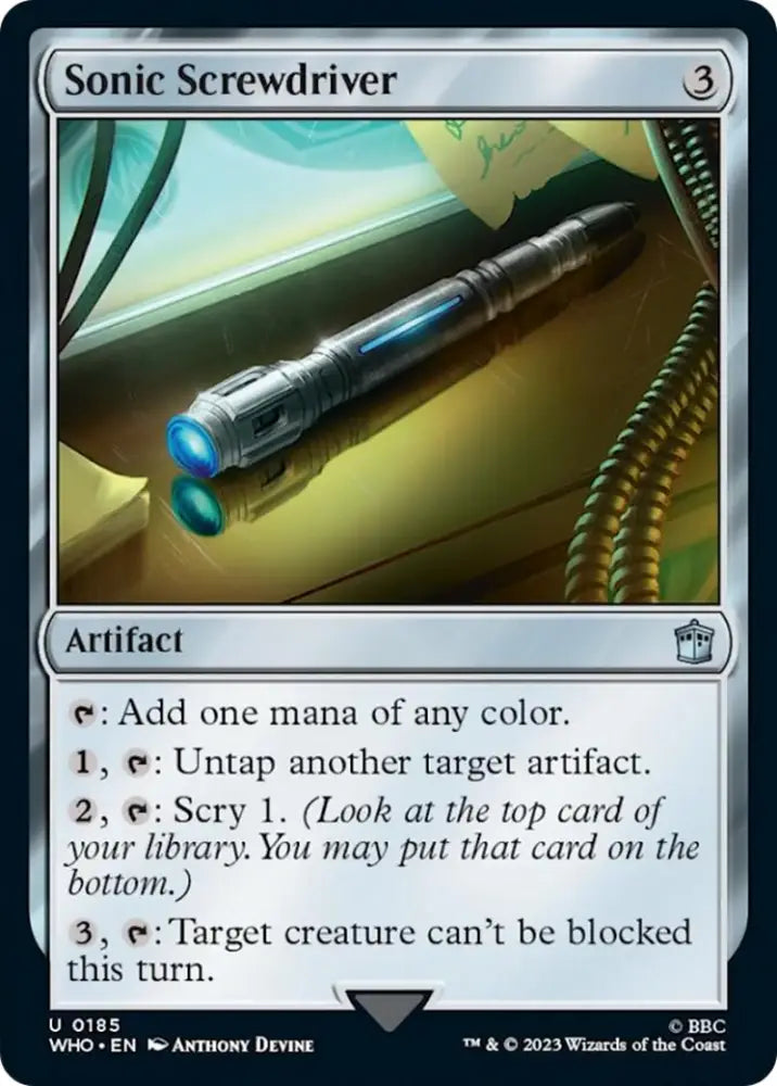 Sonic Screwdriver (0185) [Doctor Who] - MTG Single