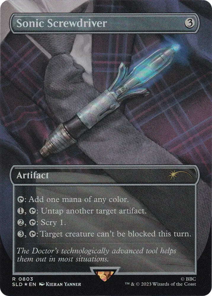 Sonic Screwdriver [Secret Lair Drop Series] - MTG Single