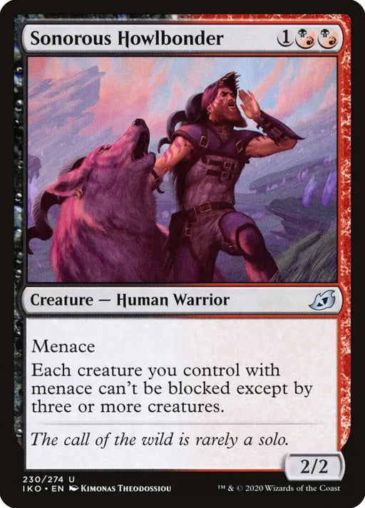 Sonorous Howlbonder [Ikoria: Lair of Behemoths] - MTG Single