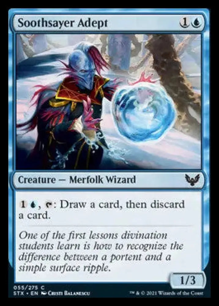 Soothsayer Adept [Strixhaven: School of Mages] - MTG Single