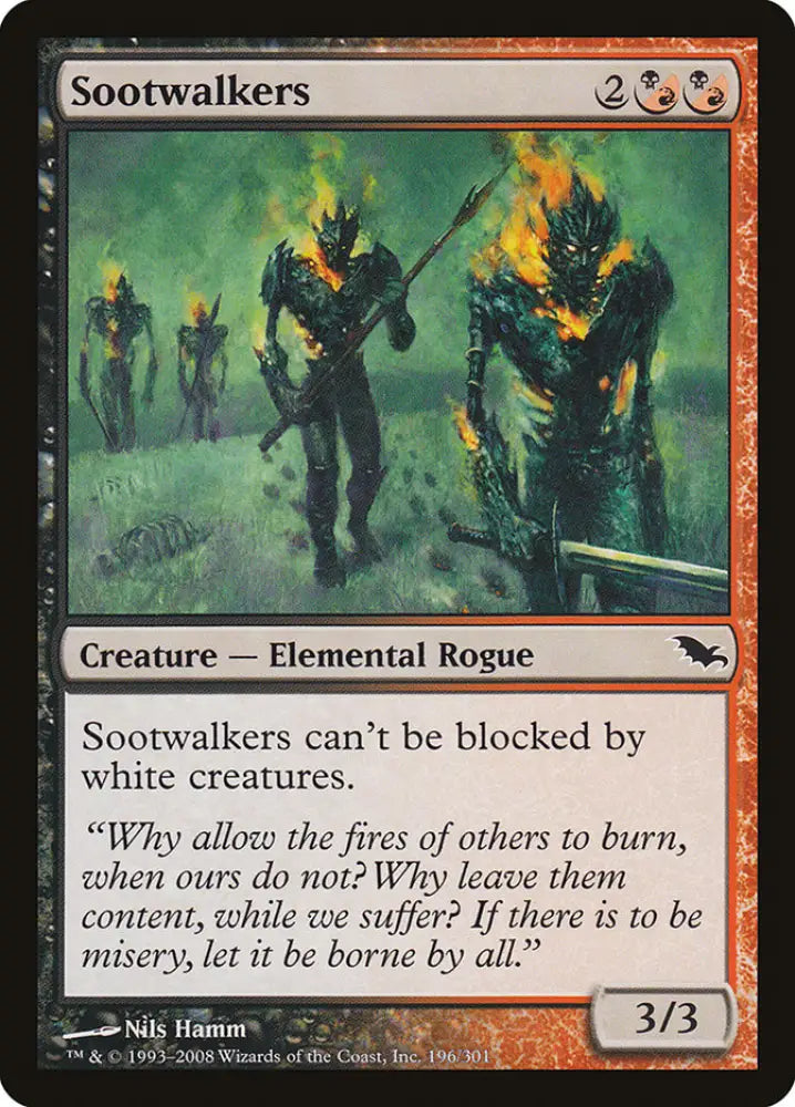 Sootwalkers [Shadowmoor] - MTG Single