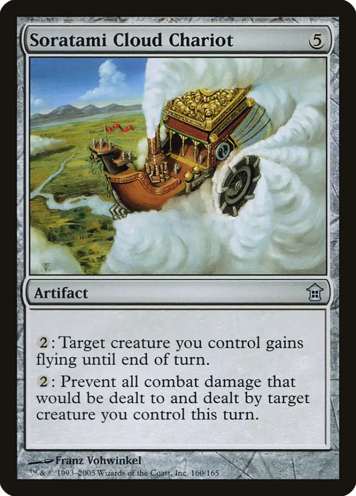 Soratami Cloud Chariot [Saviors of Kamigawa] - MTG Single
