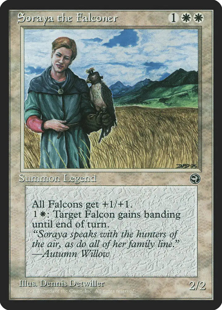 Soraya the Falconer [Homelands] - MTG Single