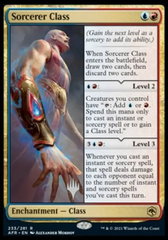 Sorcerer Class (Promo Pack) [Dungeons & Dragons: Adventures in the Forgotten Realms Promos] - MTG Single