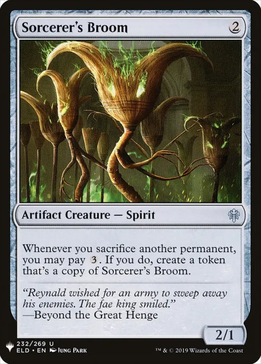 Sorcerer’s Broom [Mystery Booster] - MTG Single